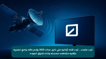 تردد متجدد.. تردد قناة ثمانية على نايل سات 2025 يقدم باقة برامج حصرية بتقنية مشاهدة محسنة وأداء فائق الجودة
